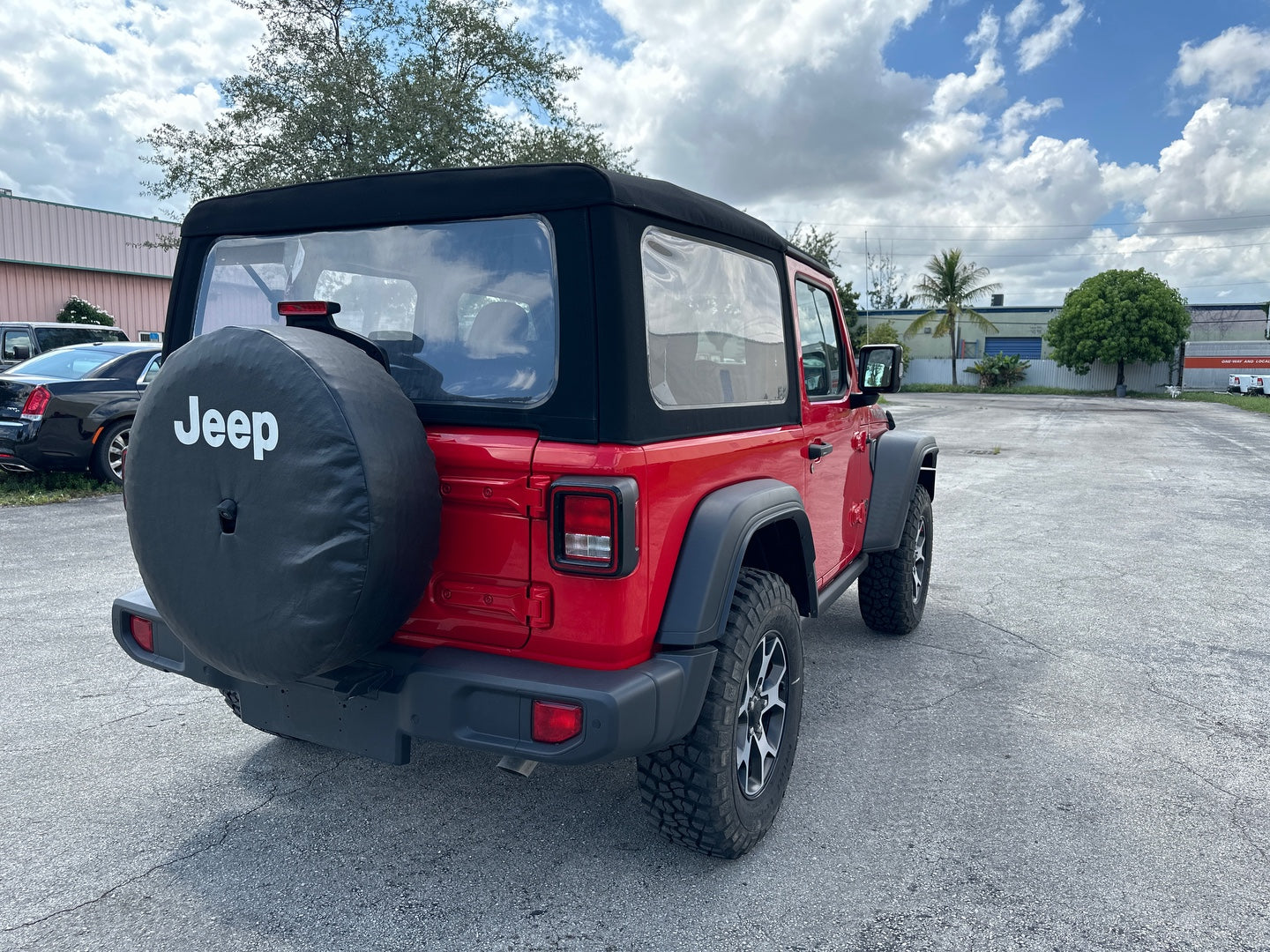 2019 JEEP RUBICON RED