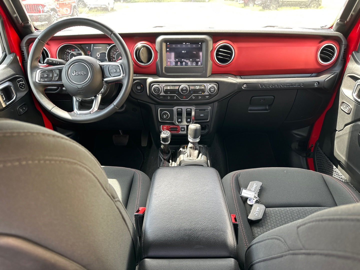 2019 JEEP RUBICON RED