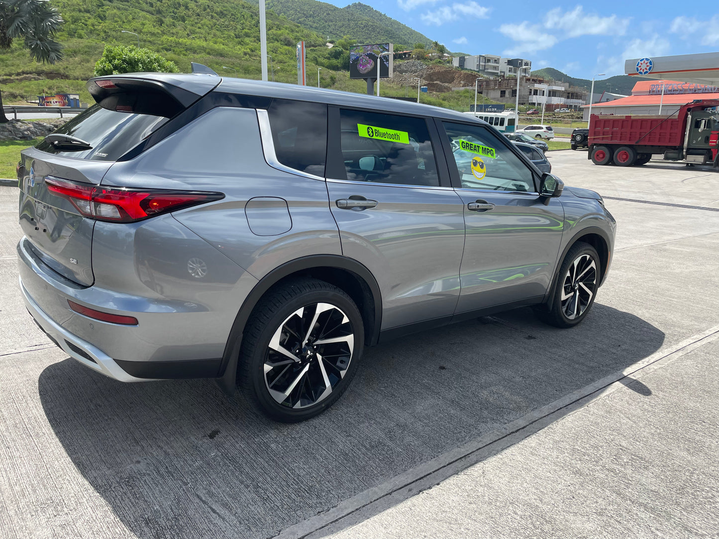 NEW 2023 MITSUBISHI OUTLANDER SE AWDAUT 2.5L 4CYL MERCURY GRAY