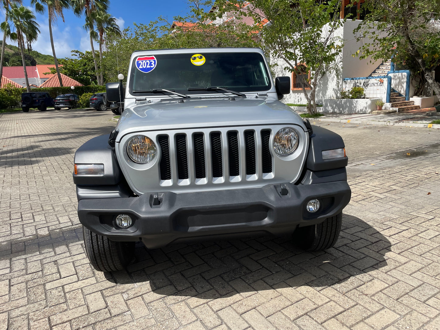 NEW 2023 JEEP WRANGLER UNLIMITED SPORT SILVER