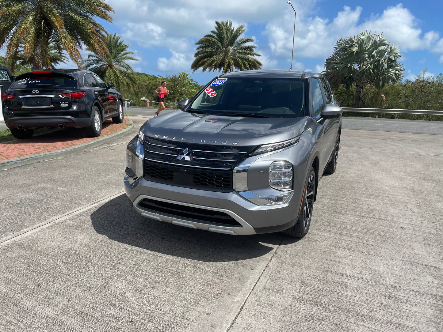 NEW 2023 MITSUBISHI OUTLANDER SE AWDAUT 2.5L 4CYL MERCURY GRAY