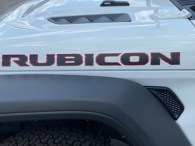 2022 JEEP WRANGLER RUBICON 4D V6 AUT 4X4 1200 MILES WHITE
