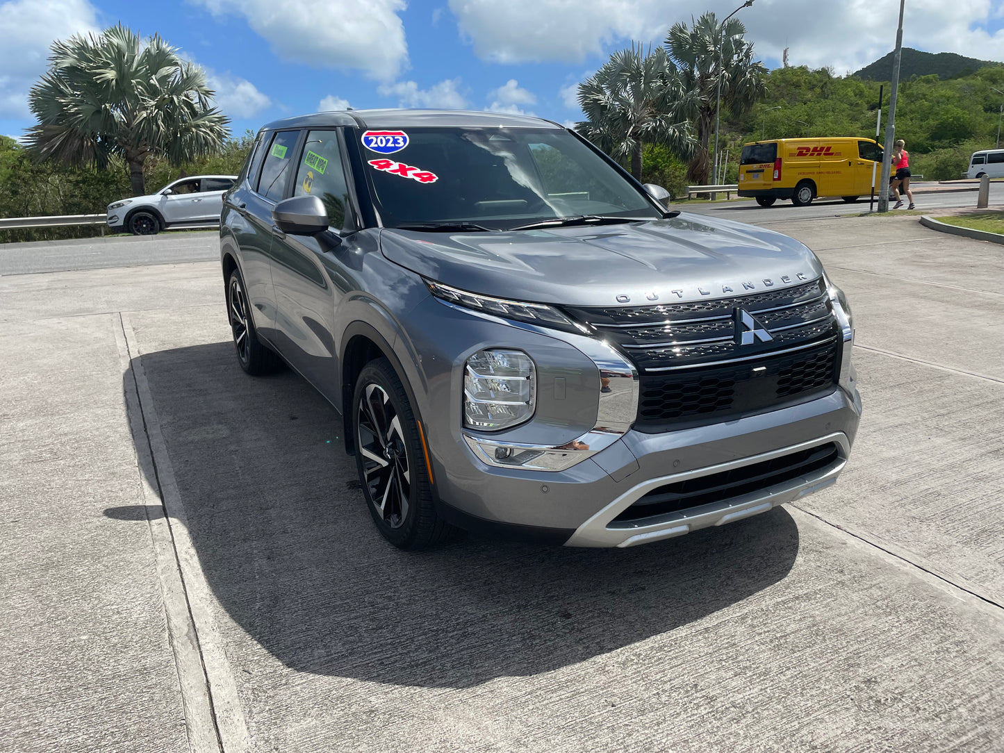 NEW 2023 MITSUBISHI OUTLANDER SE AWDAUT 2.5L 4CYL MERCURY GRAY