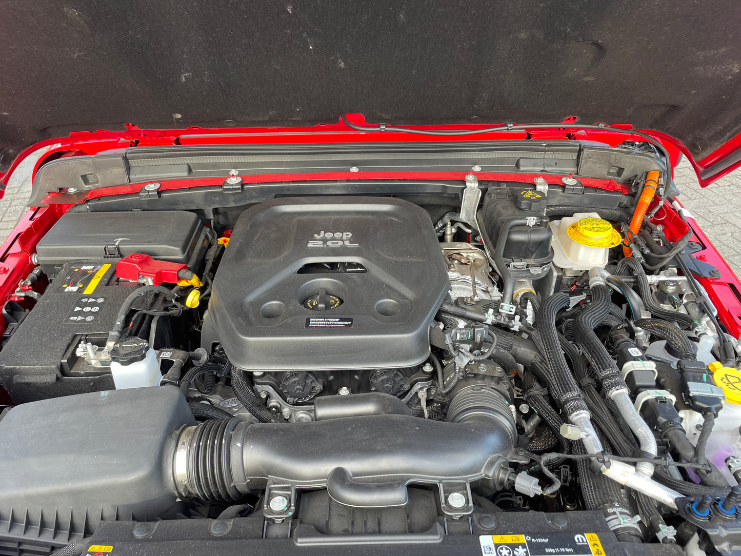 2023 JEEP SAHARA RED 4XE