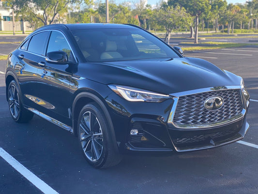 2023 Infiniti QX55 Luxury AWD Automatic black