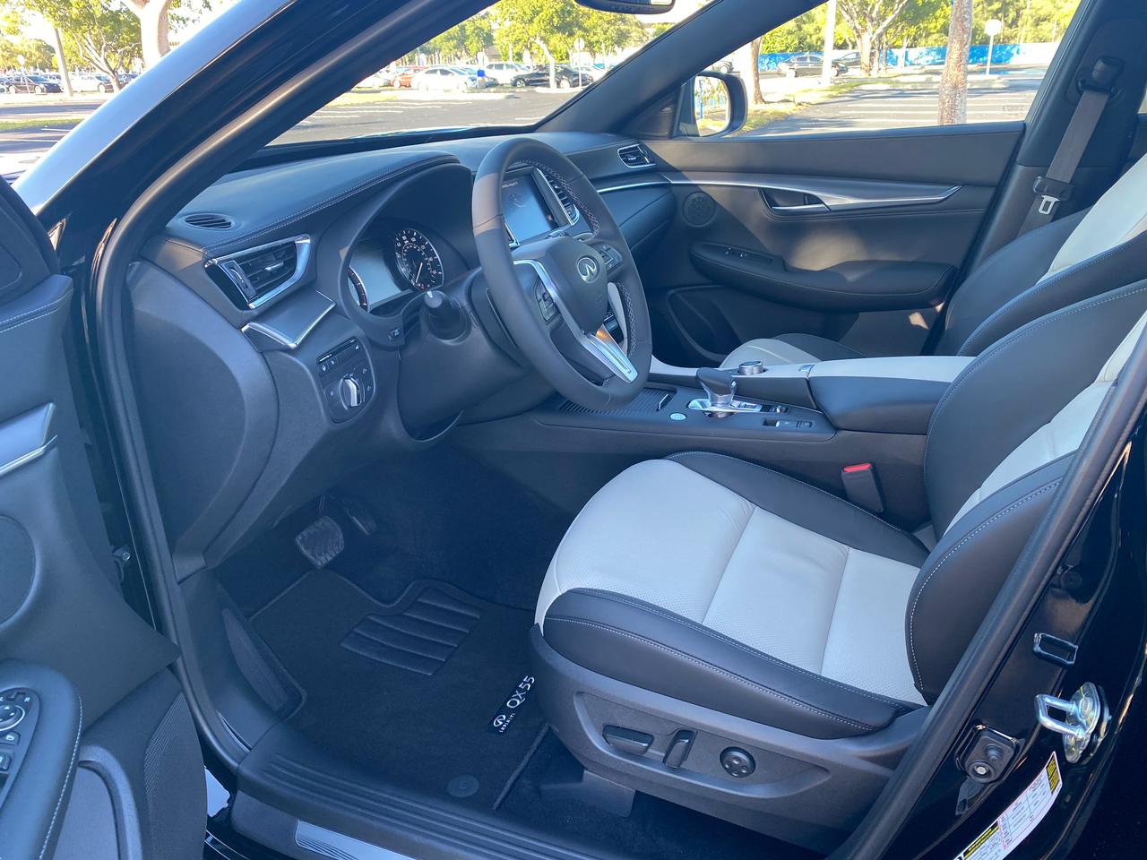 2023 Infiniti QX55 Luxury AWD Automatic black