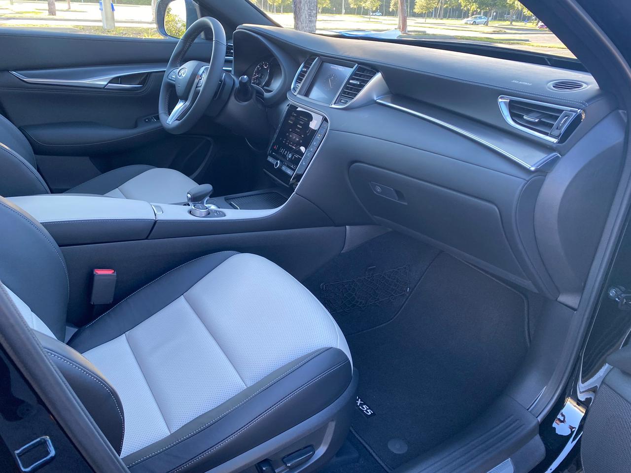 2023 Infiniti QX55 Luxury AWD Automatic black