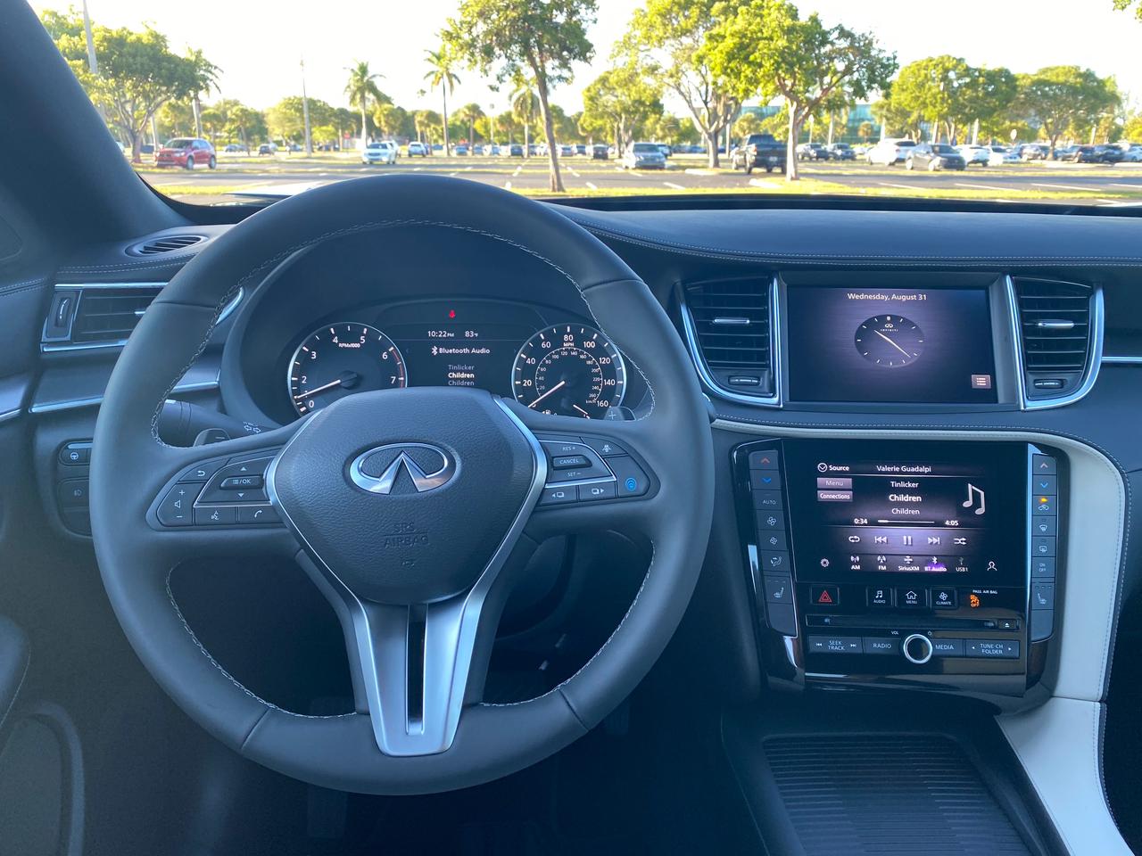 2023 Infiniti QX55 Luxury AWD Automatic black