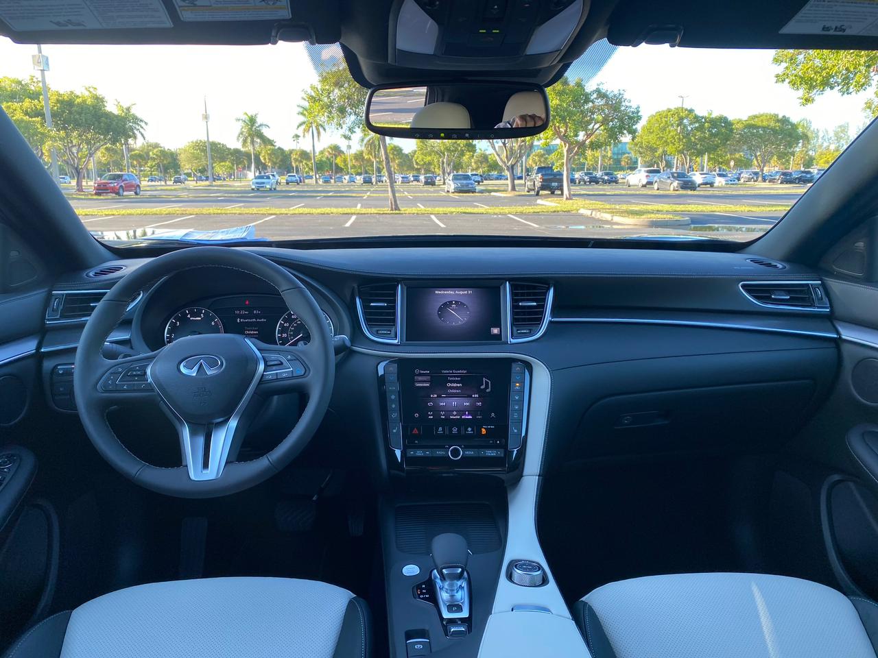 2023 Infiniti QX55 Luxury AWD Automatic black
